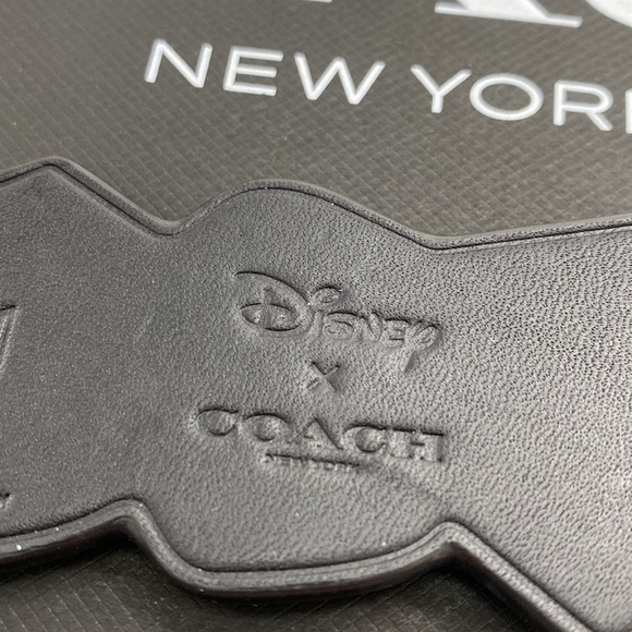 Disney X Coach Doc Bag Charm Snow White Dwarf Keychain FOB Collectible Hangtag - Picture 7 of 7